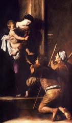 Caravaggio - Madonna of Loreto - 1604