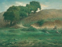 Millet - Path through the Chestnut Trees, Cusset - 1867