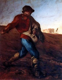 The Sower, Jean-François Millet, 1850