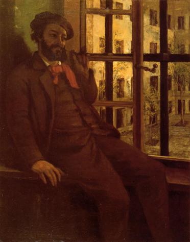 Courbet - Self-Portrait at Sainte Pelagie - 1873