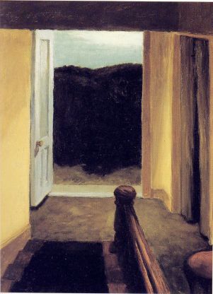 Edward Hopper - Stairway - 1919